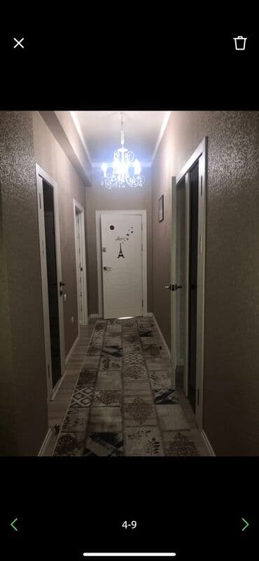 сдам квартиру в бишкеке сопственник: 3 комнаты, Собственник, С мебелью полностью — 7