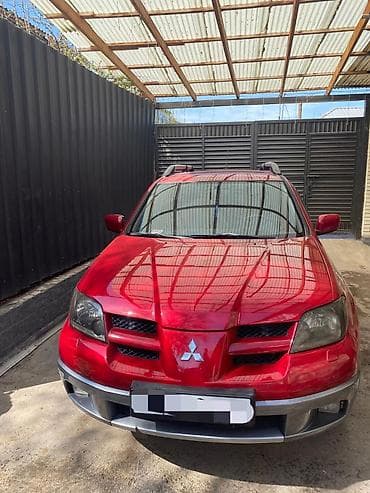 mitsubishi eclips: Mitsubishi Outlander: 2004 г., 2.4 л, Автомат, Газ, Кроссовер — 2