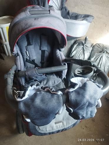 Коляска 2-в-1 Adamex (люлька + прогулочный блок) - Комплектация: - — 8