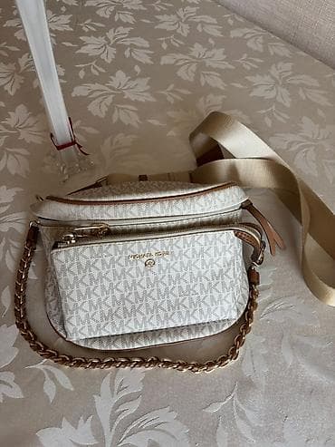 Личные вещи: Поясная сумка, бананка, Michael Kors, Б/у, Женские — 1