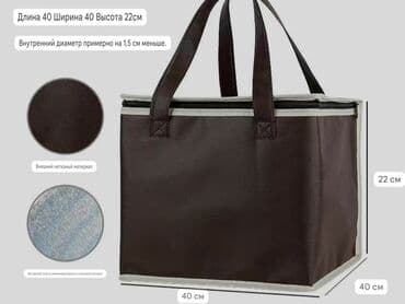 сумка холодильник купить в бишкеке: Термосумки в 4-х объёмах: .и в 3-х расцветках: тёмносинем, чёрном и — 3