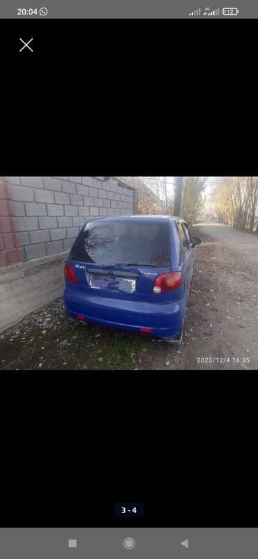 скупка дисков на авто: Daewoo Matiz: 2007 г., Механика, Бензиновая, Хэтчбэк — 2