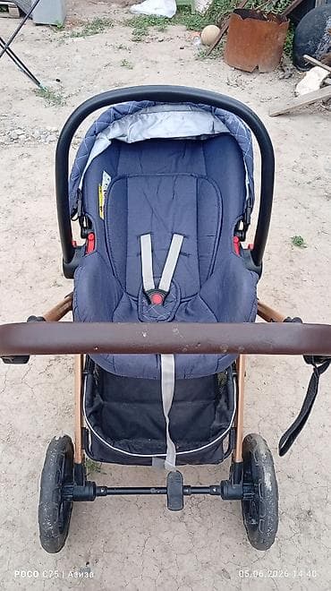 продаю коляски: Детская коляска 3 в 1 с автолюлькой/переноской. Особенности: - — 3