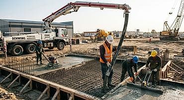 миксер бетона: Строительный бетон, M-200, Для фундамента,класса B15 — 8