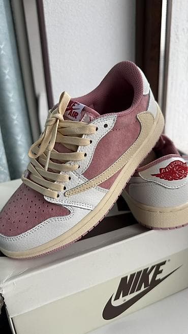 лодочки 37: Кроссовки, 37, 37.5, Nike, Новый, цвет - Розовый, Самовывоз, Платная доставка — 1