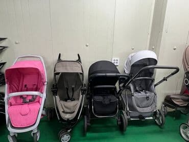 срочно продаю коляску: Коляска, цвет - Фиолетовый — 7