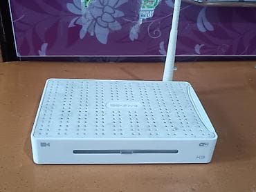 Модемы и сетевое оборудование: Маршрутизатор Zyxel Keenetic Lite III + ТВ-приставка (сетевой — 7
