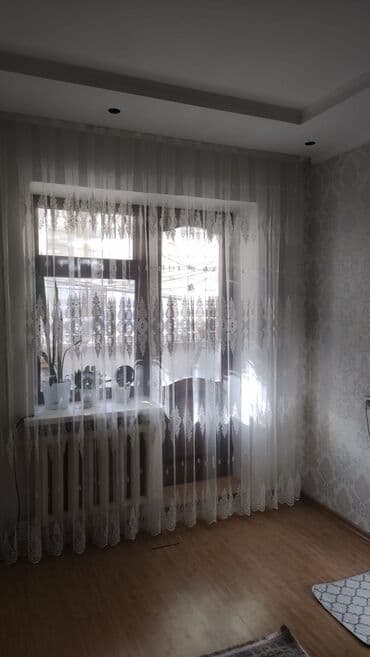 кухонный шторы: Продается тюль, производство Турция,350 сом за метр,белая,с вышивкой,в — 1