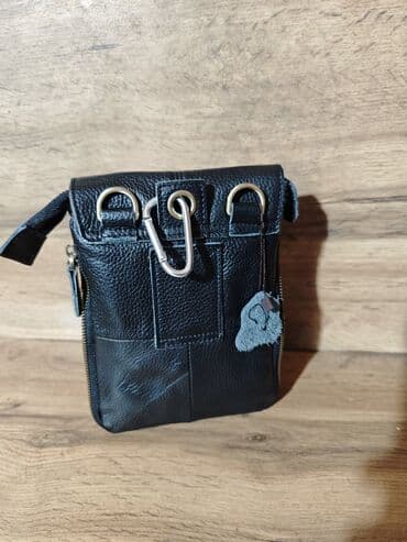 кожаный ремешок для часов: Сумка на пояс 
Натуральная кожа — 5