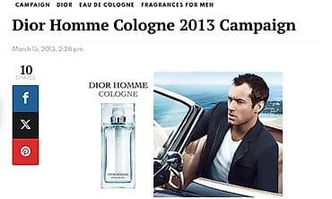 мужские духи парфюмерия: Продаю люксовую парфюмерию Cologne от Christian Dior, Франция, 2013г — 1