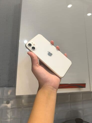 часы appl: IPhone 11, Б/у, 128 ГБ, Белый, 89 % — 1