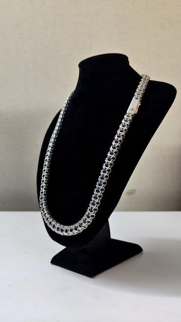 чачы casio: Цепь "Рамзес" Серебро 925 проба Вес 98 грамм Длина 60 см Ширина 10 мм — 2