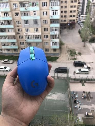 мониторы 23 дюйма: Игровая беспроводная мышь Logitech G Pro Wireless (синяя) - Цвет — 1