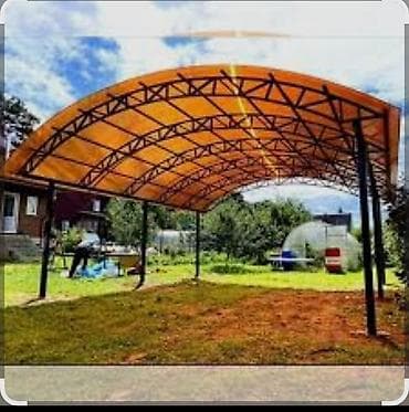 дополнительное освещение на авто: Навес, Арочный, Металл, Поликарбонат, Установка — 9