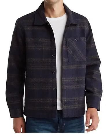 Union. Фланелевая куртка-рубашка в клетку.Согрейтесь в этой клетчатой