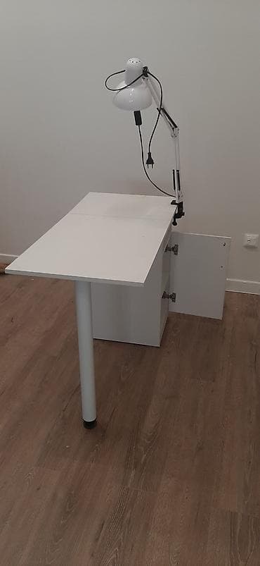 Бычуучу столдор: Трансформер үстөлү Офис үчүн, Башка конструкцисы, түсү - Ак — 2