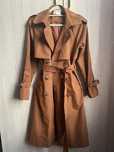 одежди: Плащ, Тренчкот, Двубортная модель — 1