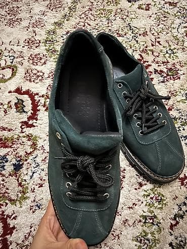 масси: Мужские повседневные полуботинки из замши натуральной - Цвет — 2