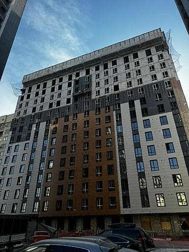 Квартиры: 1 комната, 48 м², Пишпек Элитка, 9 этаж, ПСО (под самоотделку) — 7