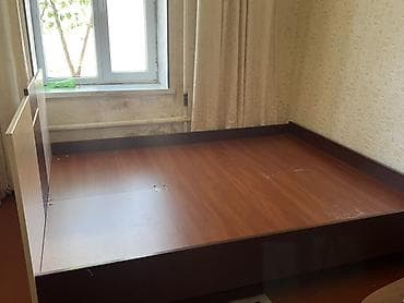 Двуспальная кровать, С матрасом, длина - 200 см