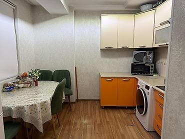 квартира сокулук район: 2 бөлмө, 55 м², Жеке план, 3 кабат, Евроремонт — 4