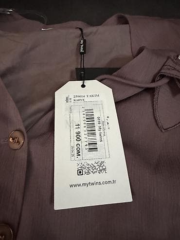 Жеке буюмдар: Женский Костюм с юбкой My Twins (модель 259614 TAKIM) - Бренд: My — 4