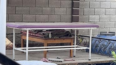 массажные столы: Массажная/процедурная кушетка - Габариты: ориентировочно длина — 1