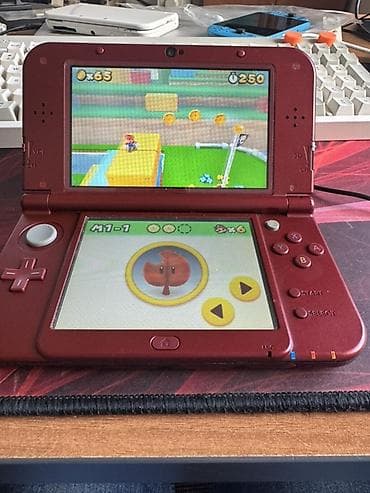 poco 2: New Nintendo 3DS XL, Metallic Red, родной кузов, экраны живые, на — 2