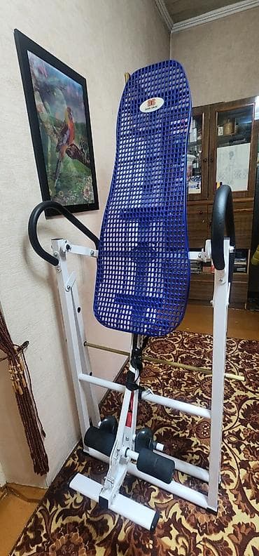 Машыктыргычтар: Инверсионный стол для растяжки позвоночника, разгрузки спины и снятия — 4