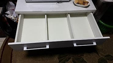 Үй жана бакча үчүн башка буюмдар: Кийим үчүн комод, Колдонулган, Күзгүсүз, ЛДСП, түсү - Ак, Өзү алып кетүү — 2