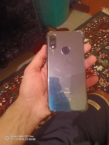 Техника и электроника: Redmi, Redmi Note 7, Б/у, 128 ГБ, цвет - Фиолетовый, 2 SIM — 7