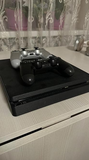 ps4 pro цена бишкек: Продам ПС4 слим Память 500гб состояние отличное не греется не шумит — 1