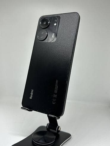 Техника жана электроника: Redmi, Redmi 13C, Колдонулган, 128 ГБ, түсү - Кара, 1 SIM, 2 SIM — 2