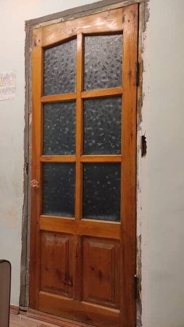 продам межкомнатные двери бу: Продам б/у деревянные межкомнатные двери с коробкой. Все в хорошем — 1