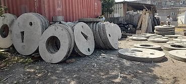 набор инструментов для дома: ЖБИ кольца и крышка Гавриловка . Шопоков. Романовна. Сокулук — 3