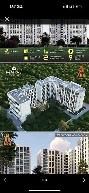 Новостройки от застройщика: Строится, Элитка, 3 комнаты, 133 м² — 3