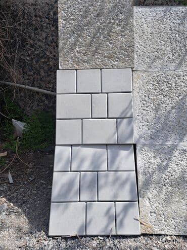 кам кыш озгон: Евробрусчатка, Башка модель, Мрамордон, Куюлган, Жаңы — 6