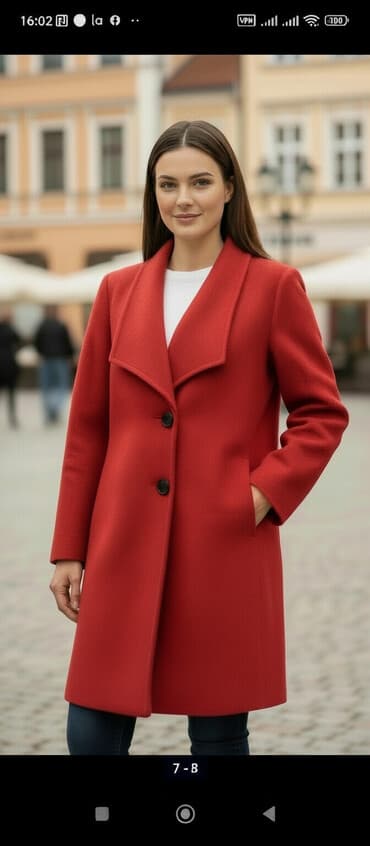 second hend: Пальто в хорошем состоянии,5052,размер в зависимости от комплекции — 2