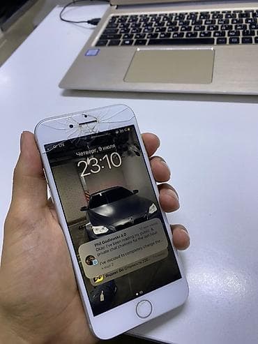 iphone 8 цена бу: IPhone 8, 64 ГБ, цвет Silver (белый) Экран треснутый акб 78% Тач айди — 3
