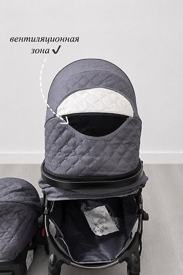 хай люкс: Коляска New Lux 2 в 1 Цена: 9000 cом (указана на изображении) — 3