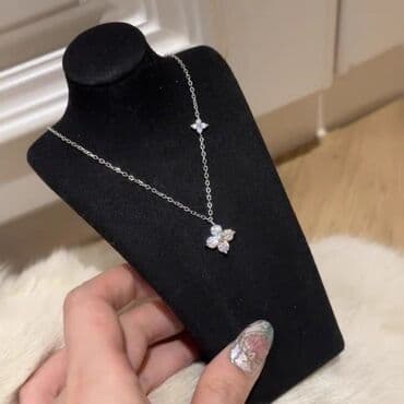 пышное фатиновое свадебное платье: Цепочка, Проба 925, Женские, Новый — 1