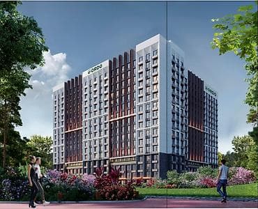 Квартиры: 1 комната, 52 м², Элитка, 16 этаж, ПСО (под самоотделку) — 1