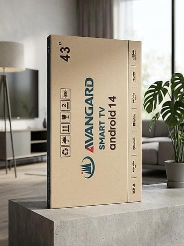 hisense 43: 🟧🟧🟧 АКЦИЯ! 🟧🟧🟧 AVANGARD 43" Smart TV - Диагональ: 43 дюйма (109 см) - — 1