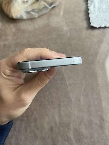 калпак тигем: IPhone 15, Колдонулган, 128 ГБ, Көк, Заряддоочу түзүлүш, 91 % — 6