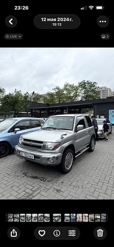 Транспорт: Mitsubishi Pajero iO: 1999 г., 1.8 л, Автомат, Бензин, Кроссовер — 3