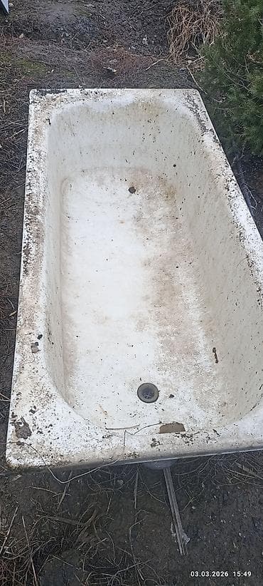 электрическая кровать: Чугунная ванна прямоугольной формы да - Материал: чугун с эмалевым — 1