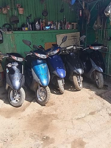 Тип скутера Honda, 50 куб. см, Бензин, Б/у