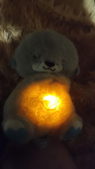 мягкая лапка антистресс: Спящая мишка новая 🆕 светиться Плюшевые успокаивающие — 4