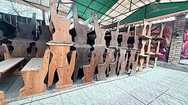 Балдар эмереги: Продается Б/У мебель для летних площадок Топчаны Столы Скамьи — 10