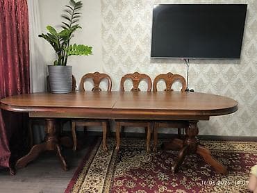 foldable table: Стол для зала, Б/у, Складная, Овальная — 2